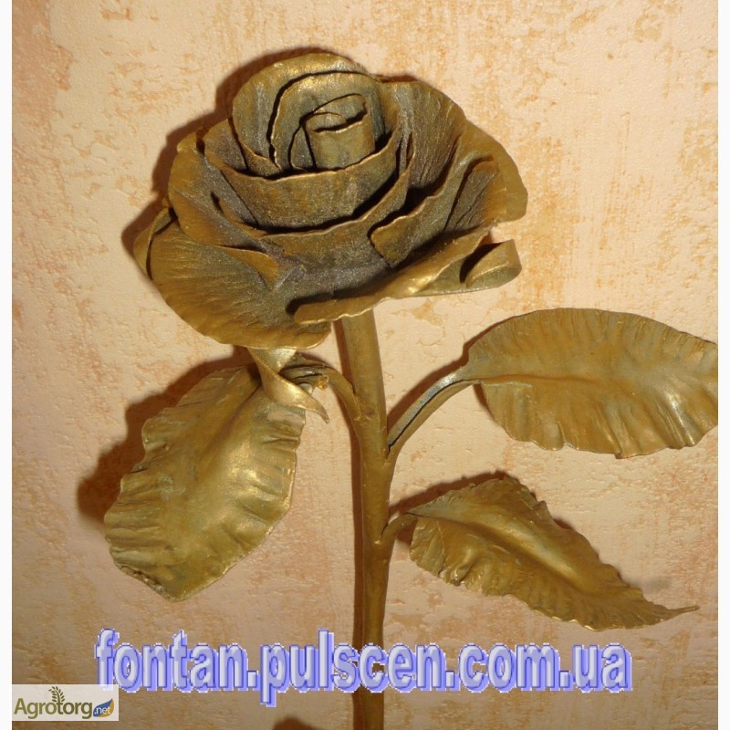 Фото 12. Кованые розы сувенир подарок для девушки в Новый год 8 марта Кованая роза кована троянда