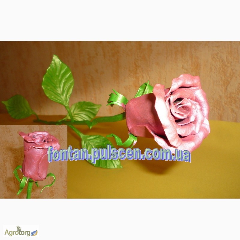Фото 16. Кованые розы сувенир подарок для девушки в Новый год 8 марта Кованая роза кована троянда