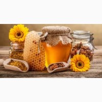 Продаем мед производители в наличии 1, 4 тонны Днепр
