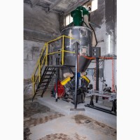 Обладнання для виробництва паливних брикетів із соломи 600 кг.год. 45кВт