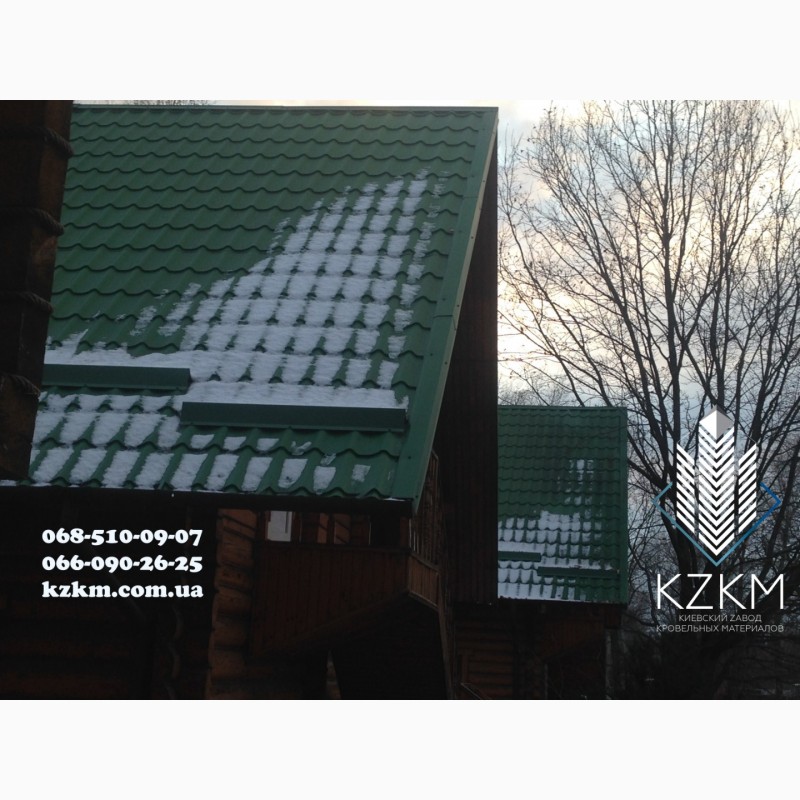 Фото 3. Снегозадержатель снегобарьеры снегоудерживающие барьеры на крыше от производителя в Киеве