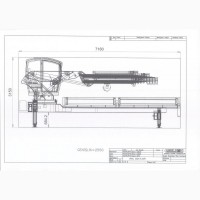 Кран-манипулятор ASK 45 Ton/M L4+2/5+2 Aselkon