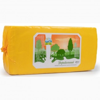 Продукт молоковмісний сирний твердий «Український» 45%