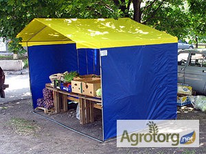 Фото 3. Палатки для агровыставки, агро-маркетинга