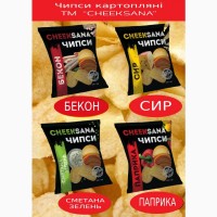 Чипси картопляні ТМ CHEEKSANA