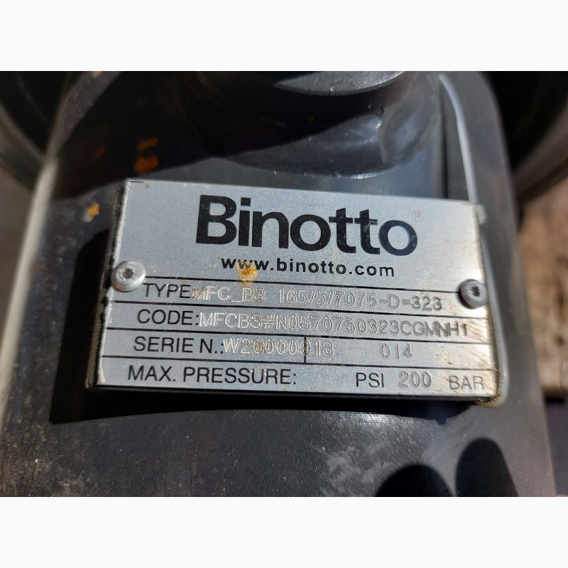 Фото 5. Шток гідроциліндр Binotto 7m на полуприцеп прицеп самосвал