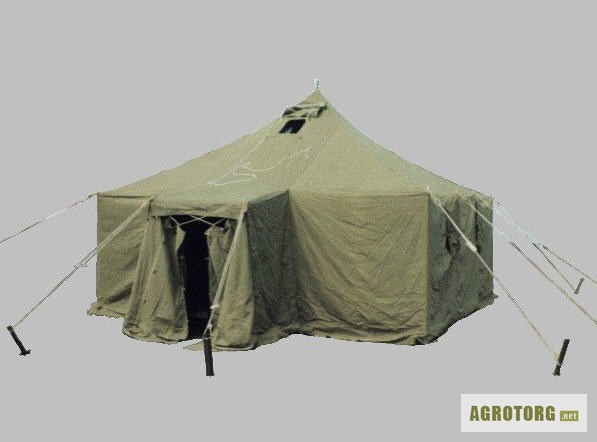 Фото 2. Навесы брезентовые, палатки армейские любых размеров, пошив