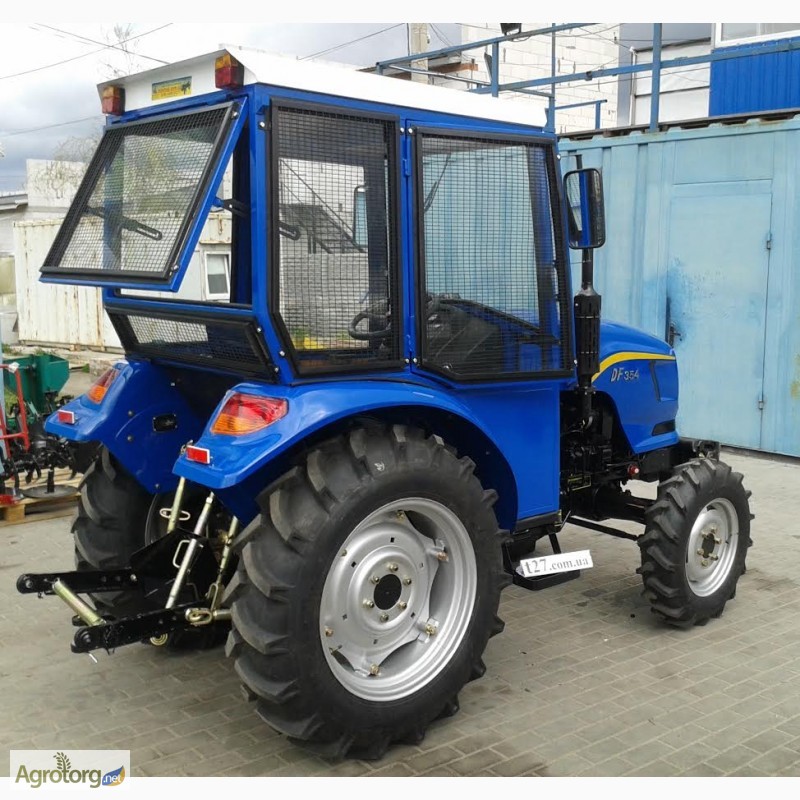Фото 2. Продам Мини-трактор Dongfeng-354 (Донгфенг-354) 4-х цилиндровый с кабиной