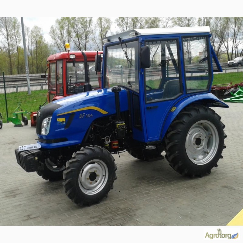 Фото 3. Продам Мини-трактор Dongfeng-354 (Донгфенг-354) 4-х цилиндровый с кабиной