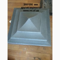 Колпак бетонный на столб 390*390 мм