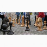 Шахматные фигуры для улицы