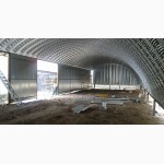 Строительство бескаркасных арочных складов ангаров и перекрытий по низким ценам