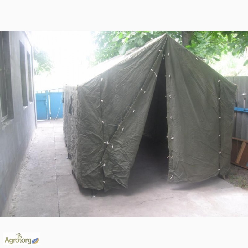 Фото 16. Тенты, навесы брезентовые, палатки армейские любых размеров, пошив