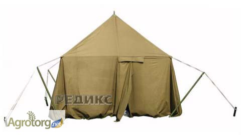 Фото 2. Тенты, навесы брезентовые, палатки армейские любых размеров, пошив