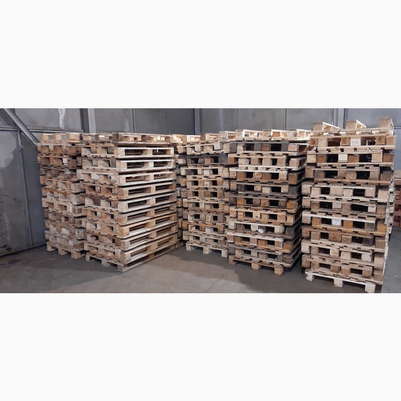 Фото 6. Піддони б/у палети деревяні європоддони тара європалети EUR EPAL