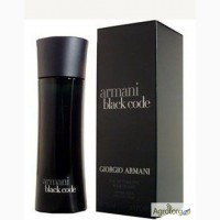 Giorgio Armani Black Code туалетная вода 125 ml. (Джорджио Армани Блэк Код)