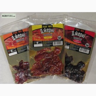 М'ясні чипси Джеркі (Jerky)