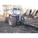 Трактор Case MX 285 и Плуг Lemken 6+1