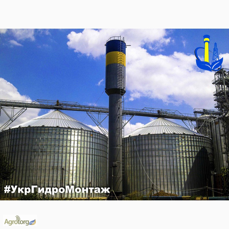 Фото 2. Производство и монтаж водонапорных башен Рожновского в Украине