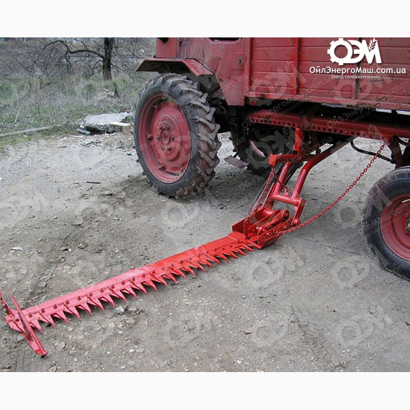 Фото 4. Косилка тракторная пальцевая КТП-1, 8 для скашивания сеяных и естественных трав