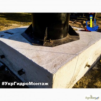 Устройство основания фундамента под водонапорную башню Рожновского в Украине