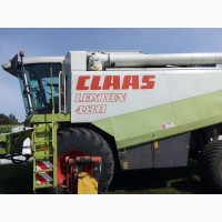 Комбайн Claas Lexion 480 (2000 г.в.), Жатка 6.6, Рапсовый стол, Тележка