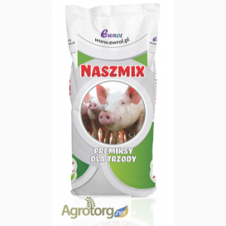 Премикс для свиней Нашмікс Піг Мін 2.5% Гровер- Финиш, Германия