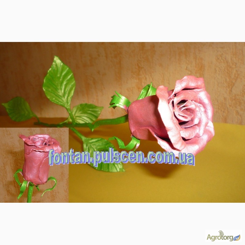 Фото 17. Кованые розы необычный подарок для девушки на новый год 8 марта Коана роза троянда