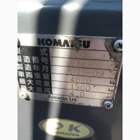 Акция!!! Вилочный электропогрузчик Komatsu FB20, захват для тюков, новая батарея