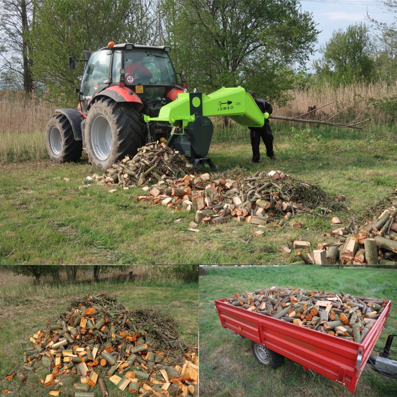 Фото 17. Измельчители древесных отходов на дрова Jirbo (Чехия)