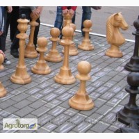 Шахматные фигуры из дерева