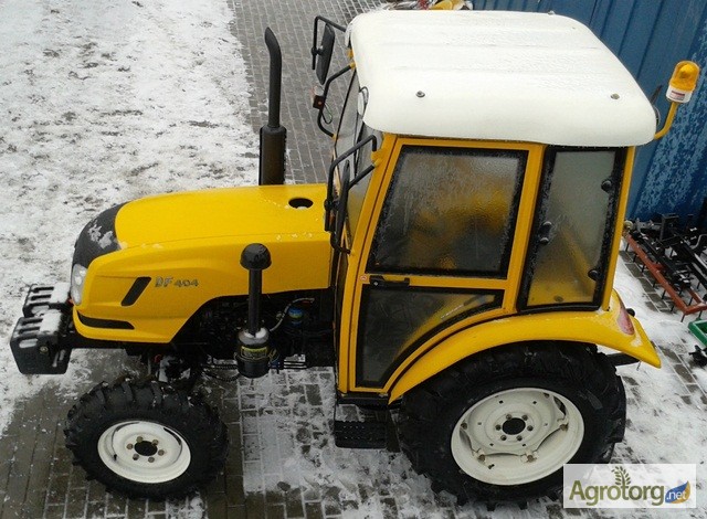 Фото 4. Продам Мини-трактор Dongfeng-404C (Донгфенг-404C) с кабиной желтый