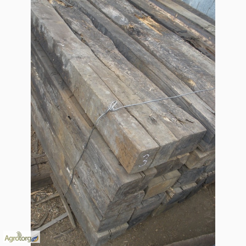Фото 6. Продаются деревянные шпалы б/у, строительная, на дрова