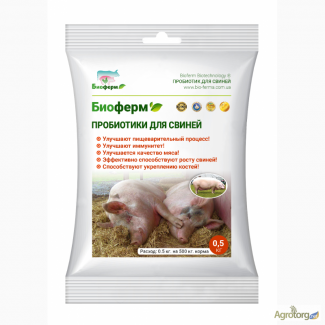 Кормовая добавка - Пробиотики для свиней
