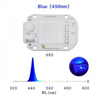 Фитоматрица 30w 220v 450-480nm фитолампа фито светодиод синий для растений рассады цветов