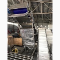 Ленточный конвейер для транспортировки ягод
