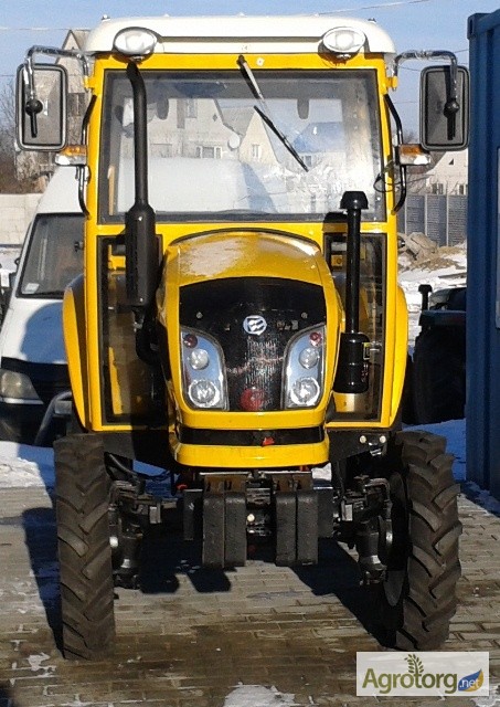 Фото 4. Продам Мини-трактор Dongfeng-244C (Донгфенг-244К) с кабиной желтый