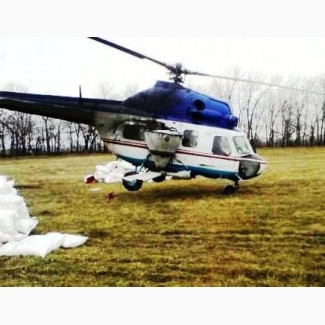 Послуги з підживлення пшениці авіацією вертоліт - кукурузник