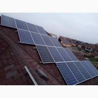 Монтаж солнечных электростанций