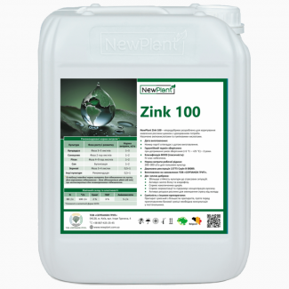 Мікродобриво NEW PLANT ZINK 100 iQ- 10 л