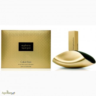 Calvin Klein Euphoria Liquid Gold парфюмированная вода 100 ml. (Кальвин Кляйн)