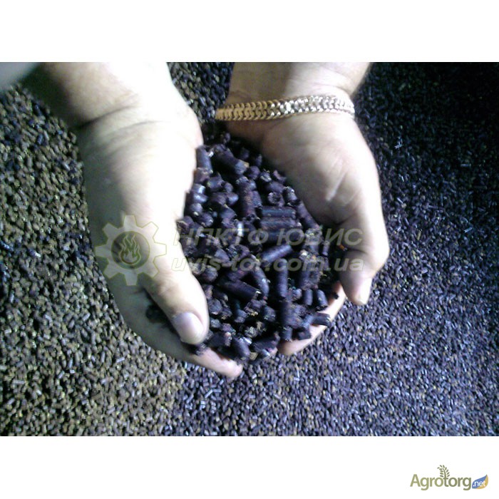 Фото 2. Линия для изготовления пеллет из отходов винограда на базе пресс-гранулятора ОГМ-1, 5