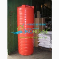 Пластиковые емкости для питьевой воды вертикальные для дачи