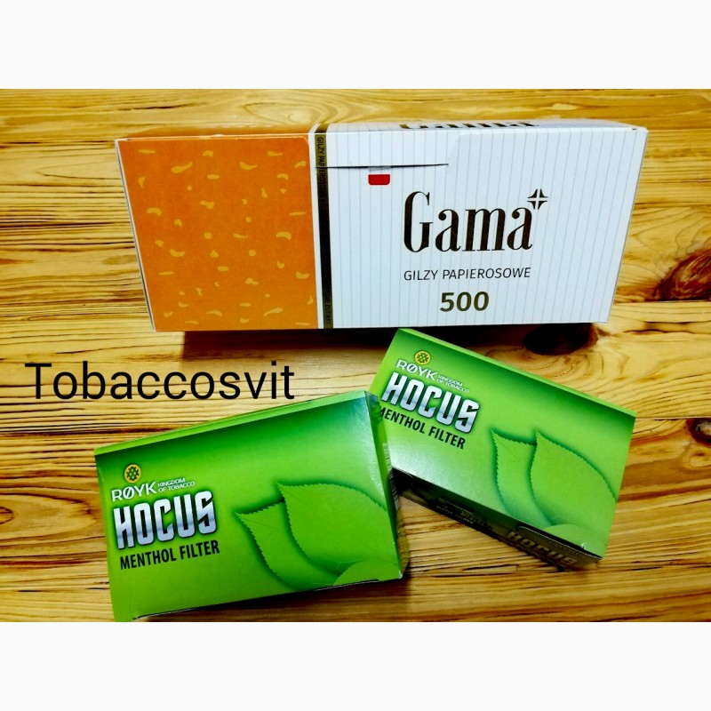 Фото 16. Табачные гильзы, Гильзы для сигарет Набор GAMA 500 4 Упаковки