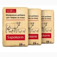 Сапокорм - мінеральна добавка для відгодівлі свиней, тона, 1мм