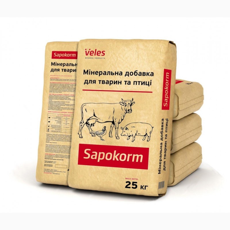 Фото 5. Сапокорм - мінеральна добавка для відгодівлі свиней, тона, 1мм