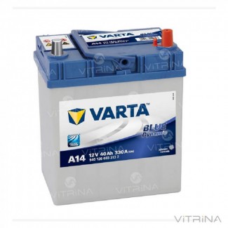 Аккумулятор VARTA BD(A14) 40Ah-12v (187х127х227) со стандартными клеммами | R, EN330