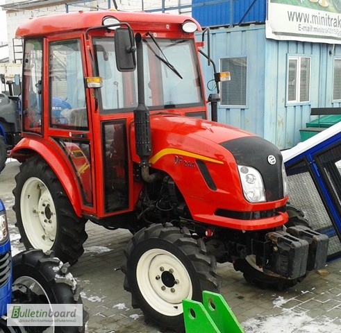 Фото 4. Продам Мини-трактор Dongfeng-244C (Донгфенг-244К) с кабиной красный