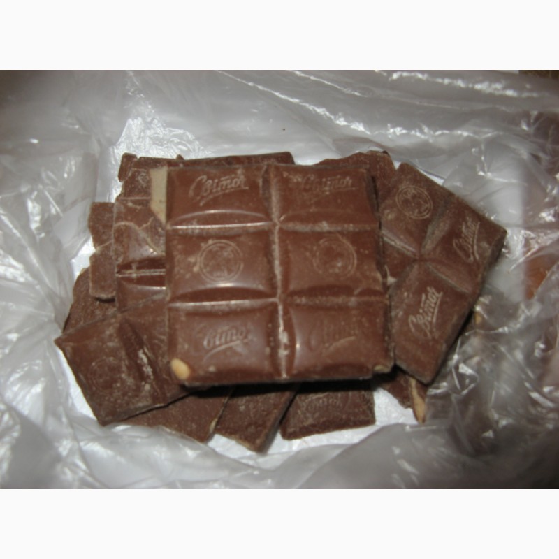 Фото 4. Шоколад некондиция в ассортименте. Вафельная крошка ассортимент