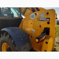 Телескопічний навантажувач JCB 550-80, 2014 р.в